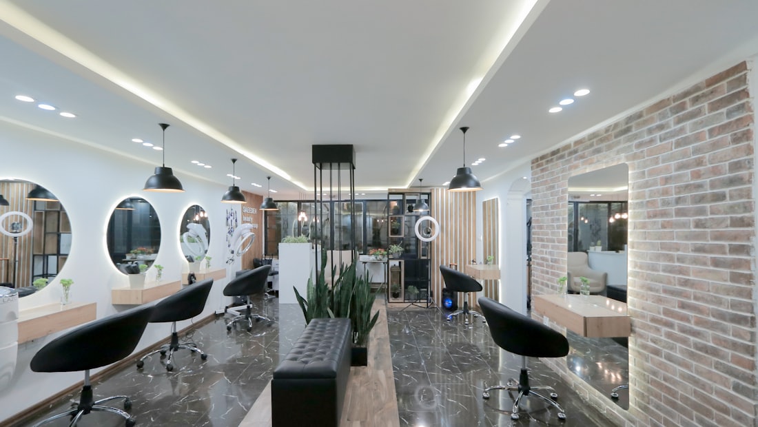 Modernes Friseurstudio